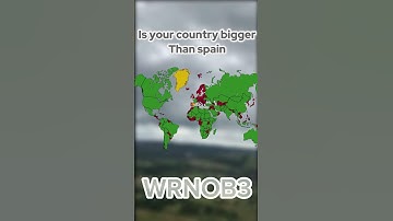 Is your country bigger than Spain? #europe #mapper #mapping #history #map #mapchart #geography