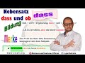 135. Nebensatz dass und ob | الجمل الجانبية في اللغة الالمانية Mp3 Song