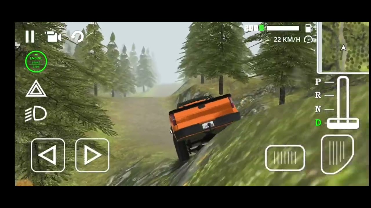 Ford ranger car driving performance simulator Android games - YouTube