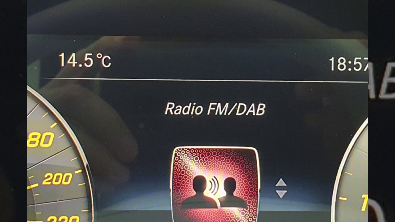 DAB Radio Mercedes E class W213 W238 YouTube