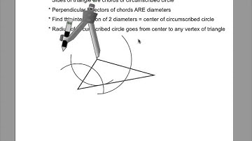 Video 6Q1 Constructing a Circumscribed Circle