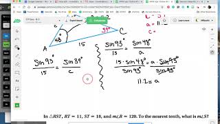 8-5 Law of Sines - CP Geo