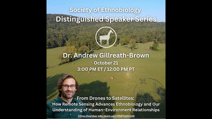 Fall 2025 Distinguished Ethnobiology Speaker Andrew Gillreath-Brown