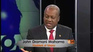 Ghanaian President John Dramani Mahama Exclusive VOA Interview