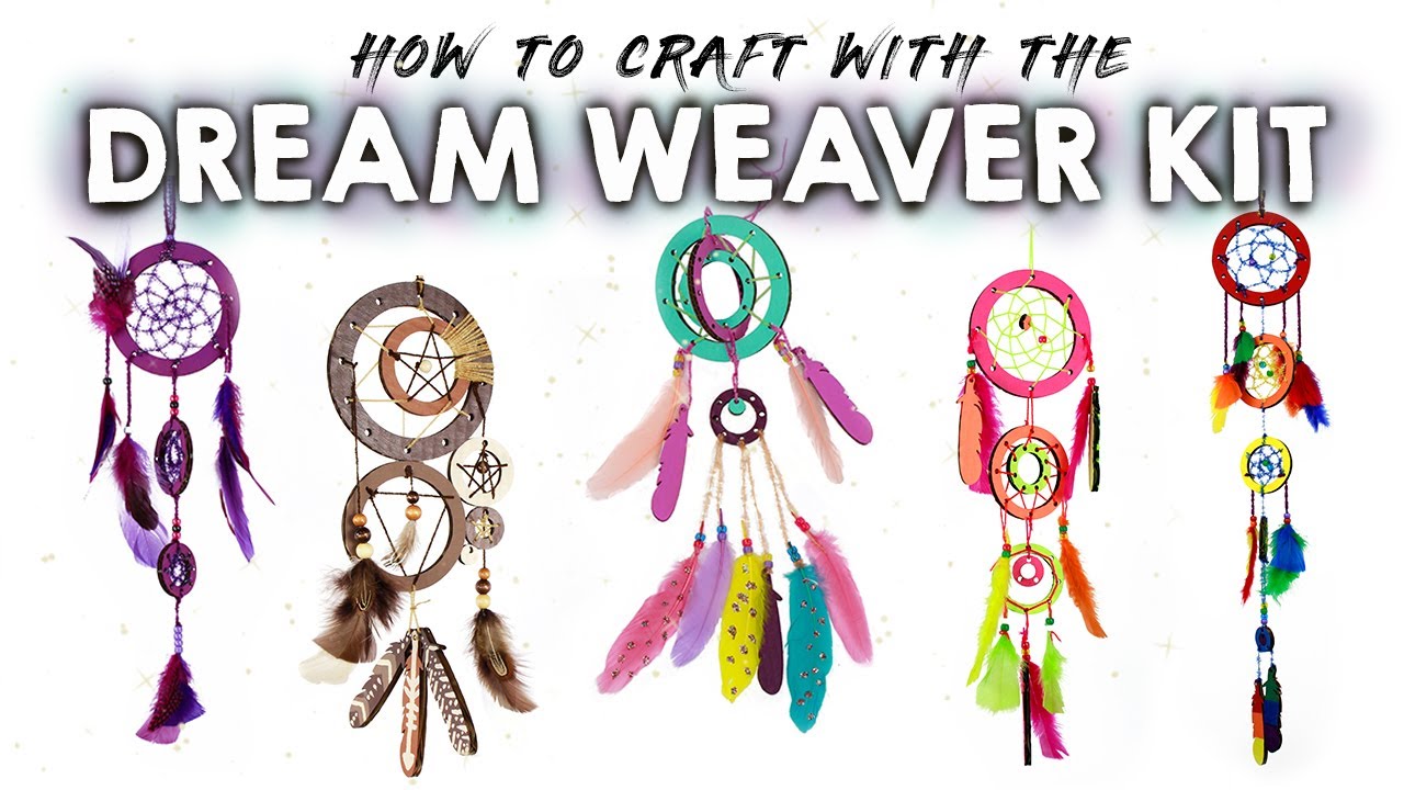 Pink Dreamcatcher Kit - Crafting For Kids base