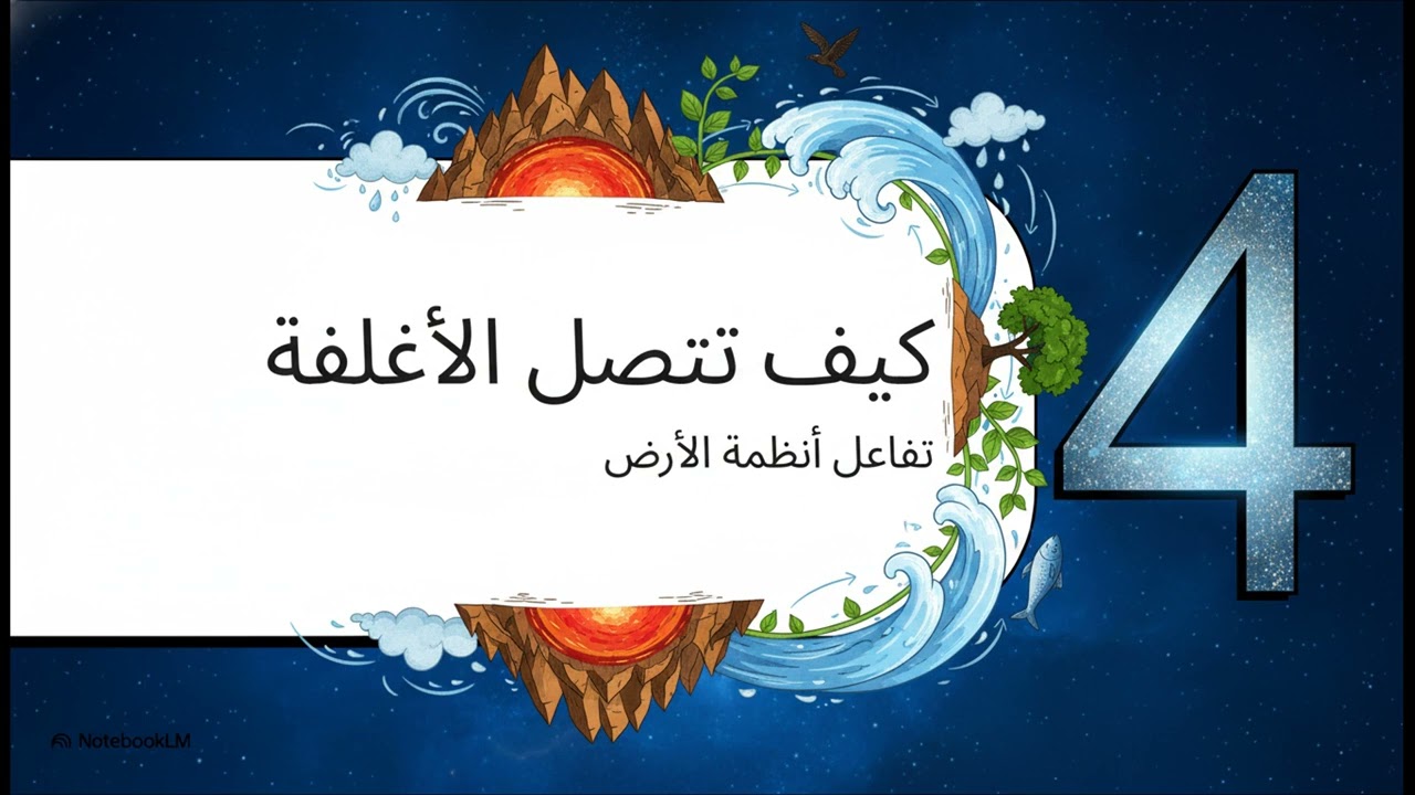 التفاعل بين أنظمة الأرض الصف الخامس الأبتدائي