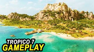 Starting my FIRST City in TROPICO 7 | Citybuilder Demo Walkthrough Gameplay screenshot 2