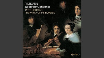 Telemann: Ouverture-Suite in A Minor, TWV 55:a2: IV. Menuet 1 & 2