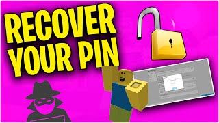 How to Know and Figure Out Your Account Pin on Roblox!!!