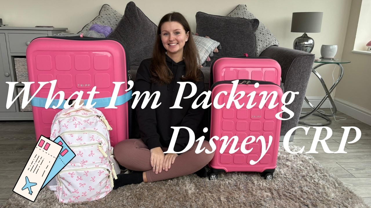 What To Pack To Move To Disney World | CRP Pack With Me