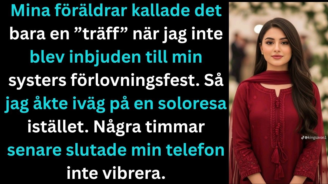 Mina föräldrar kallade det bara en ”träff”, när jag inte blev inbjuden till min systers…