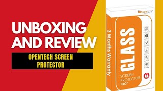 Opentech Screen Protector Pro Unboxing Review Best Screen Protection For Your Phone?