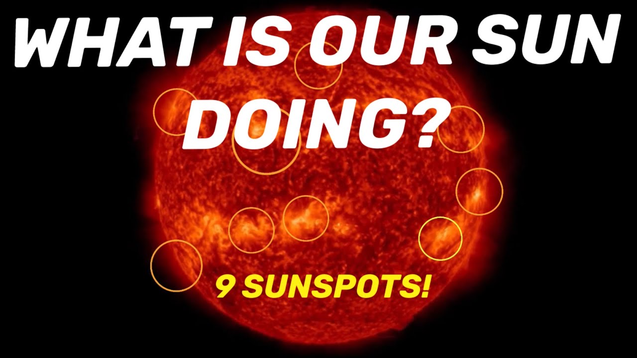 WHAT IS OUR SUN DOING 9 Sunspot Regions Yellowstone Earthquakes what-is-our-sun-doing-9-sunspot-regions-yellowstone-earthquakes