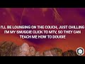 Bruno Mars - The Lazy Song ( Lyrics )