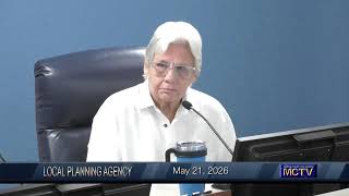 Local Planning Agency Meeting - May 21, 2026