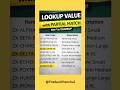 VLOOKUP Partial Match Trick 🔥 Use * for Lookup Value