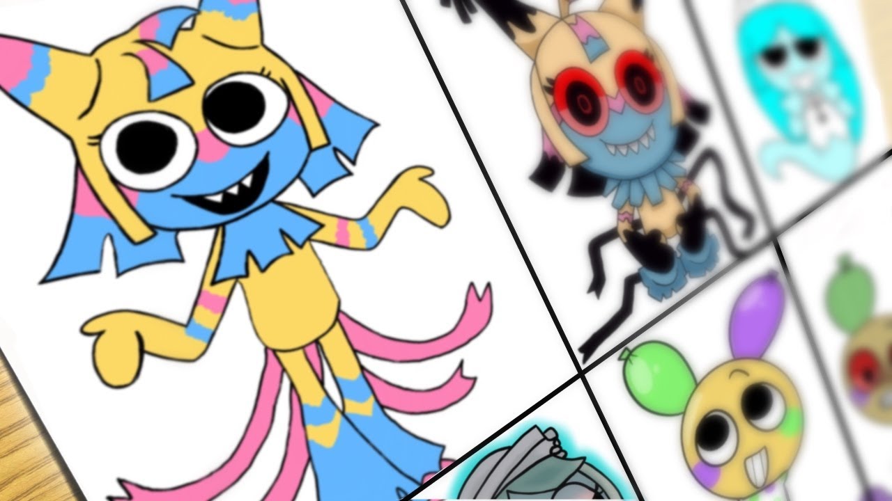 Drawing Dandy's World - Toons Vs Twisteds ( ROBLOX ) Yatta, ,Looey