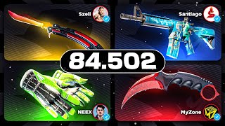 GRUBA BITWA NA G4SKINS! 🤑 SZELI, NEEX, MyZone