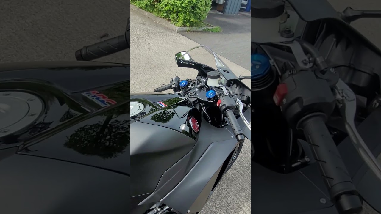 2025 Honda CBR 600RR fresh out the box for an inital tyres and brakes bed in ride. 