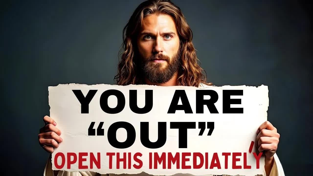GOD SAYS  ＂CHILD, YOU ARE OUT   WE NEED TO TALK RIGHT NOW＂👆God Message Today~ Gods Message Now�