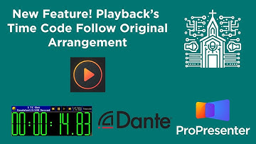 New Feature! Playback’s Time Code Can Follow Original Arrangement | Automated Lyrics