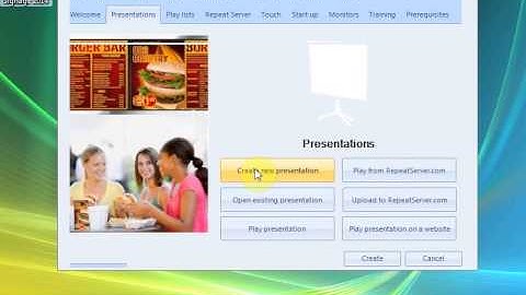 Create Text Blocks on RepeatServer.com and use in digital signage