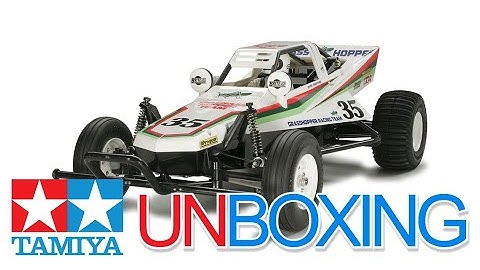 Unboxing the Tamiya Grasshopper