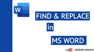 How to find and replace your mistakes in msword || like a pro