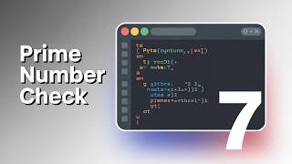 Python తో Prime Number Check చేయడం ఎలా? | Logic + Code Step by Step | Naga Teachings