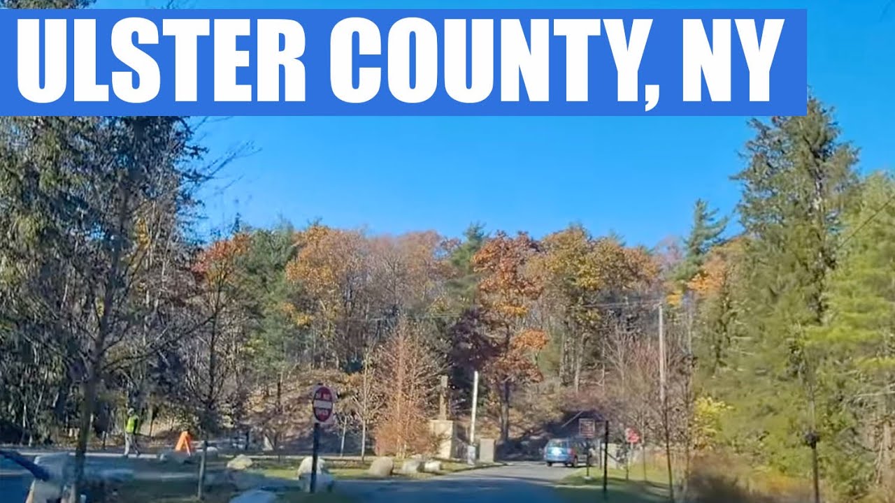 Ulster County, NY drive From Minnewaska State Park to Stone House