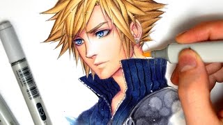 【COPIC SPEEDPAINT】Final Fantasy VII Cloud