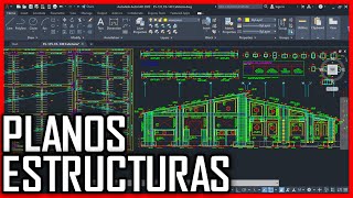 PLANOS ESTRUCTURALES con CYPECAD 2022 | VIGAS | COLUMNAS | LOSAS | CIMENTACION | FACIL Y RAPIDO