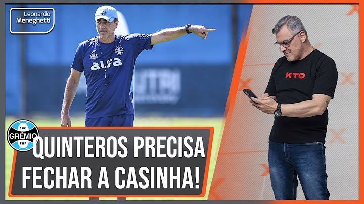 Quinteros tem que mudar taticamente time do Grêmio!