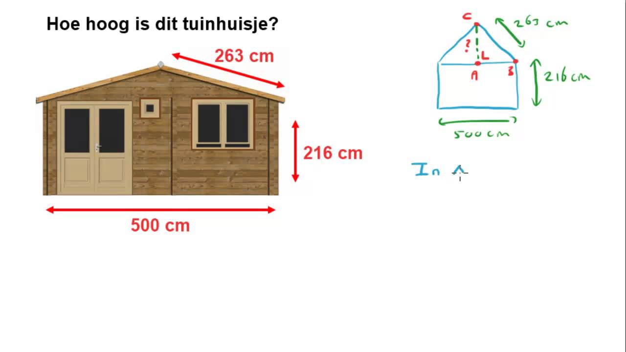 Stelling van Pythagoras toepassen  YouTube