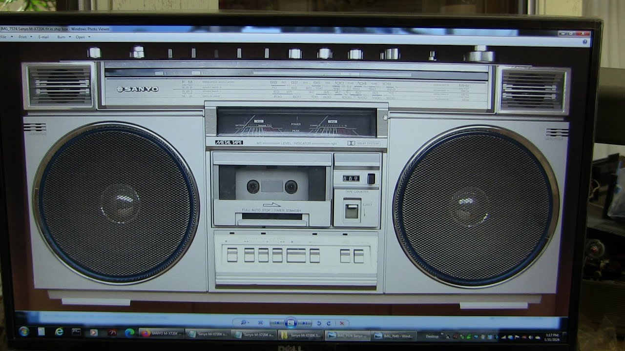 Sanyo MX720K aka SANYO MRX5 flat belt size how to service pictures