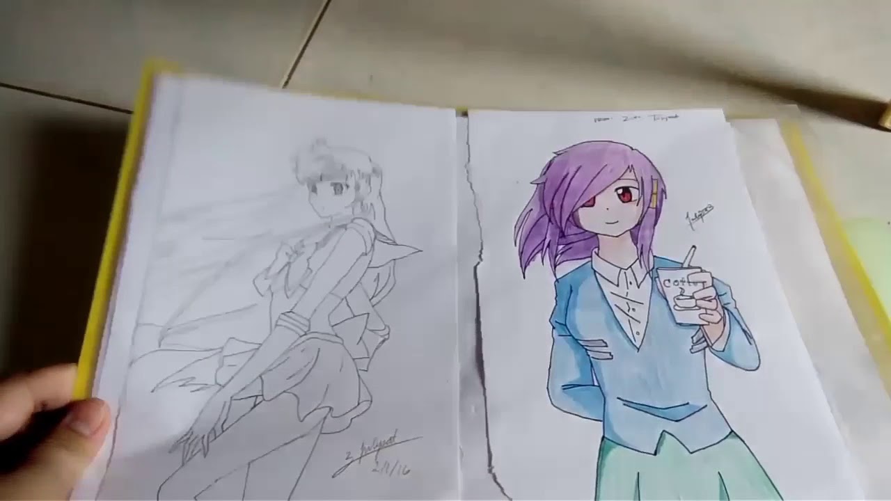 Sharing my drawings - YouTube