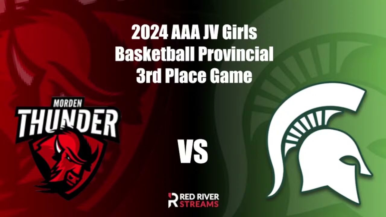 Morden Thunder vs Neelin Spartans   2024 AAA JV Girls Basketball Provincials   Neepawa, MB