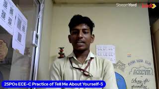 25POs ECE-C Practice of Tell Me About Yourself-5(07/08/23)