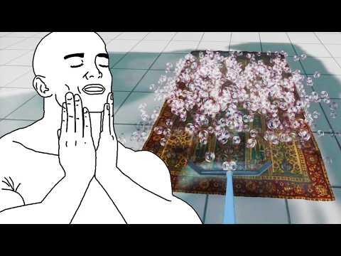 If I feel satisfied, the video ends - Carpet Cleaning Simulator