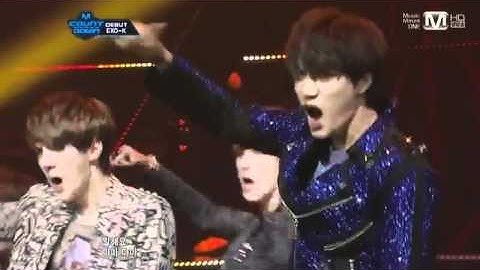 EXO-K - History + MAMA [M!Countdown Debut Stage]