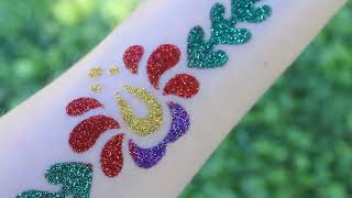 Csillámtetoválás Magyar Mintákkal