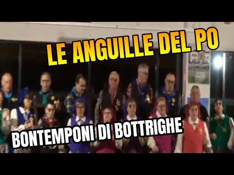 GRUPPO FOLKLORISTICO BONTEMPONI in "Le anguille del Po" 🐍🎶