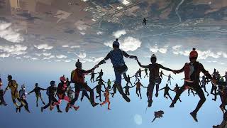 # 7519 2021.09.18 3 point 77 way Vertical Sequential World Record attempt at Skydive Chicago
