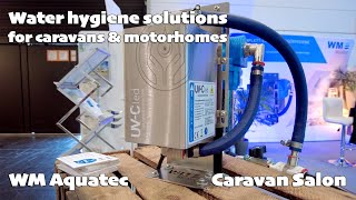 Water hygiene solutions for mobile leisure | WM Aquatec stand | Caravan Salon