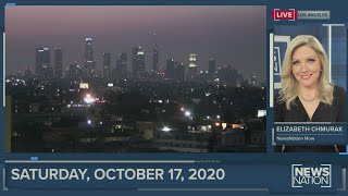 NewsNation Now Morning Update 10-17-2020 - Digital Anchor Elizabeth Chmurak