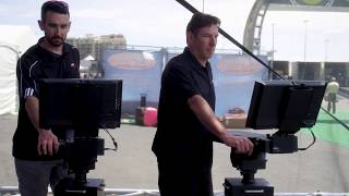 PRG Ground Control Follow Spot ft. PRG Bad Boy @NAB Show 2017 with Gearhouse Broadcast
