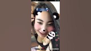 Tante Live Bigo,  CD putih kebuka