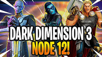 *NEW* DARK DIMENSION 3 (NODE 12) - MARVEL Strike Force - MSF