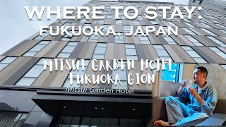 Where to Stay in Fukuoka Japan Mitsui Garden Hotel Fukuoka Gion