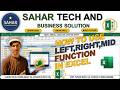 LEFT, RIGHT &amp; MID Functions in Excel | Extract Text Easily